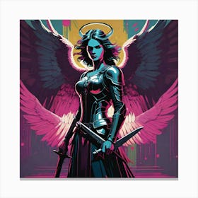 Angel Of Death Canvas Print