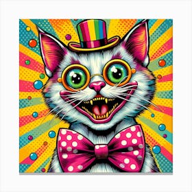 Pop Cat 20 Canvas Print