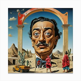 Dali Painting Canvas Print