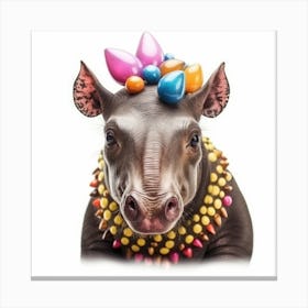 Tapir Canvas Print