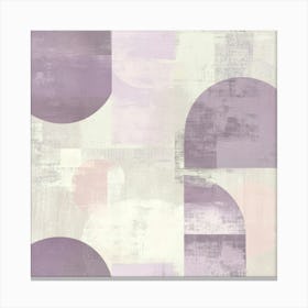 Abstract Lilac 2 Canvas Print