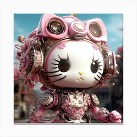Hello Kitty Steampunk 7 Canvas Print