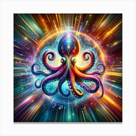 Octopus Spirit Canvas Print