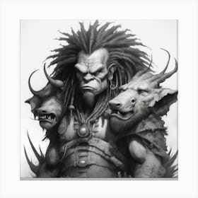 Dwarves Canvas Print