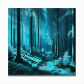 Forest Infrared Canvas Print