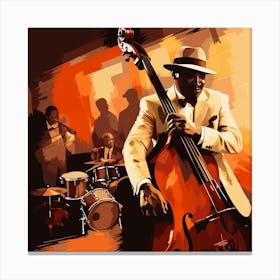 Jazz Musician 29 Canvas Print