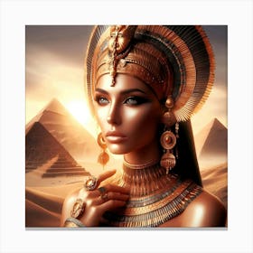 Cleopatra Portrait Artwork 106 Canvas Print