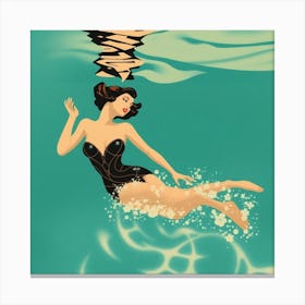 Mermaid 6 Canvas Print