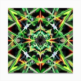 Psychedelic Mandala 33 Canvas Print