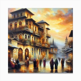 Turkish Street Canvas Print