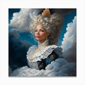 The Queen Of The Clouds Canvas Print