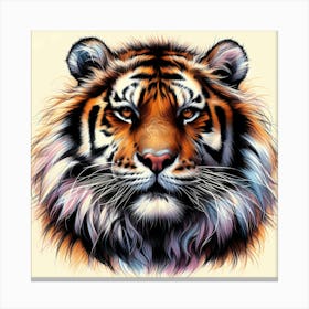 Wild Animal Illustration 129 Canvas Print