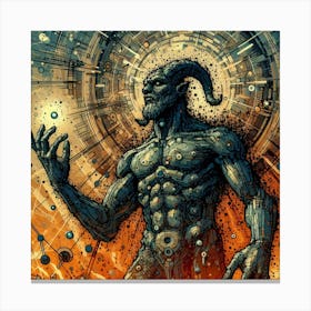 Ancient Creation 4 1 Canvas Print