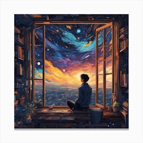 Starry Night 5 Canvas Print