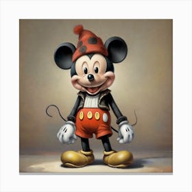 Mickey Mouse Canvas Print