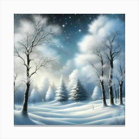 Winter Landscape 8 Canvas Print