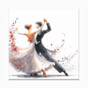 Ballroom dance Canvas Print