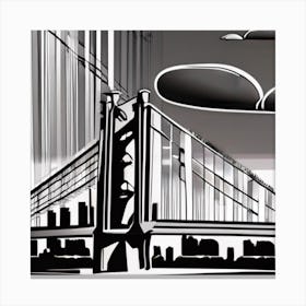 San Francisco Bridge Canvas Print