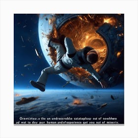 Spaceship Earth 1 Canvas Print