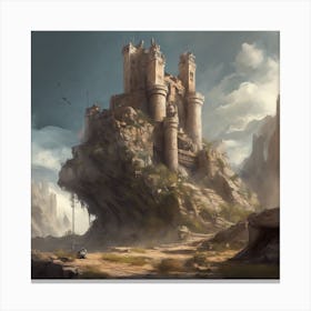 Fantasy Castle 101 Canvas Print