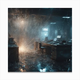 Dark Room Canvas Print