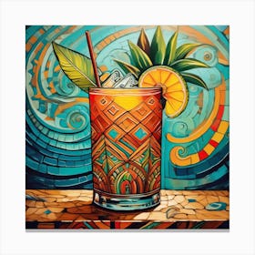 Hawaiian Cocktail 2 Canvas Print