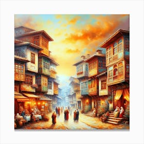 Old Town Canvas Print