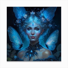 Blue Fairy 1 Canvas Print