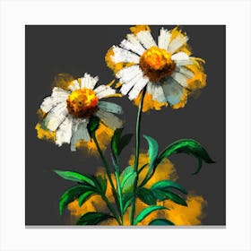 Helenium Flowers 3 Canvas Print