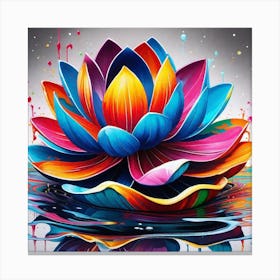 Lotus Flower 40 Canvas Print