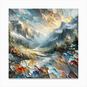 Landscape Painting 12 Canvas Print