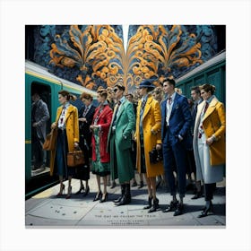 A Stunning And Captivating Illustration Of A Group 1tkdg4bls22sthzybgnlkg Slwbdek2qewsk Il1jtx2w Canvas Print