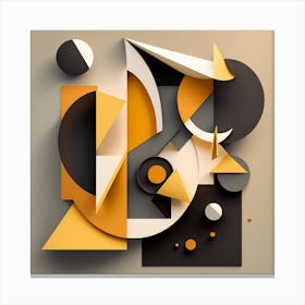 Abstract Geometric Art Canvas Print