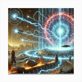 Disrupts Energy Shields 1024x1024 Canvas Print