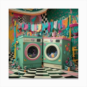 Laundry Room Canvas Print