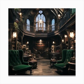 Library 5 Canvas Print