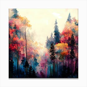 Autumn Forest 1 Canvas Print