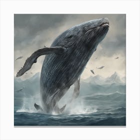 Humpback Whale 1 Canvas Print