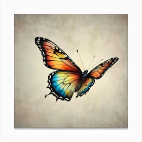 Butterfly Stock Videos & Royalty-Free Footage 10 Canvas Print