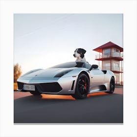 Sports Car Canvas Print