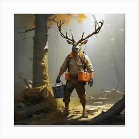 Hunter 2 Canvas Print