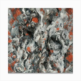 Abstract Painting Canvas Print