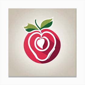 Apple Logo Canvas Print