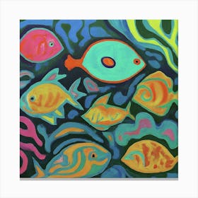 Fish In The Sea Canvas Print