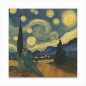 Vincent Van Gogh inspired Canvas Print