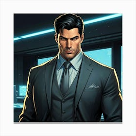 Professional Businessman Canvas Print