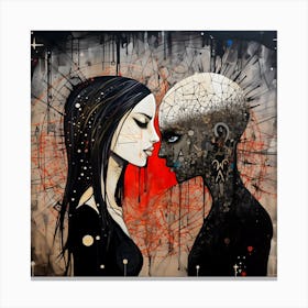 Lovers By Csaba Fikker 93 Canvas Print