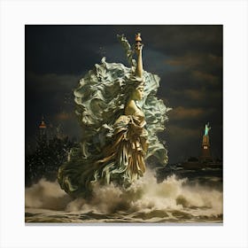 Statue Of new Liberty Canvas Print