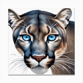 Mountain Lion 2 Canvas Print