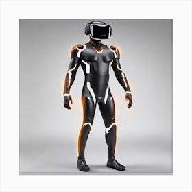 Futuristic Man 122 Canvas Print